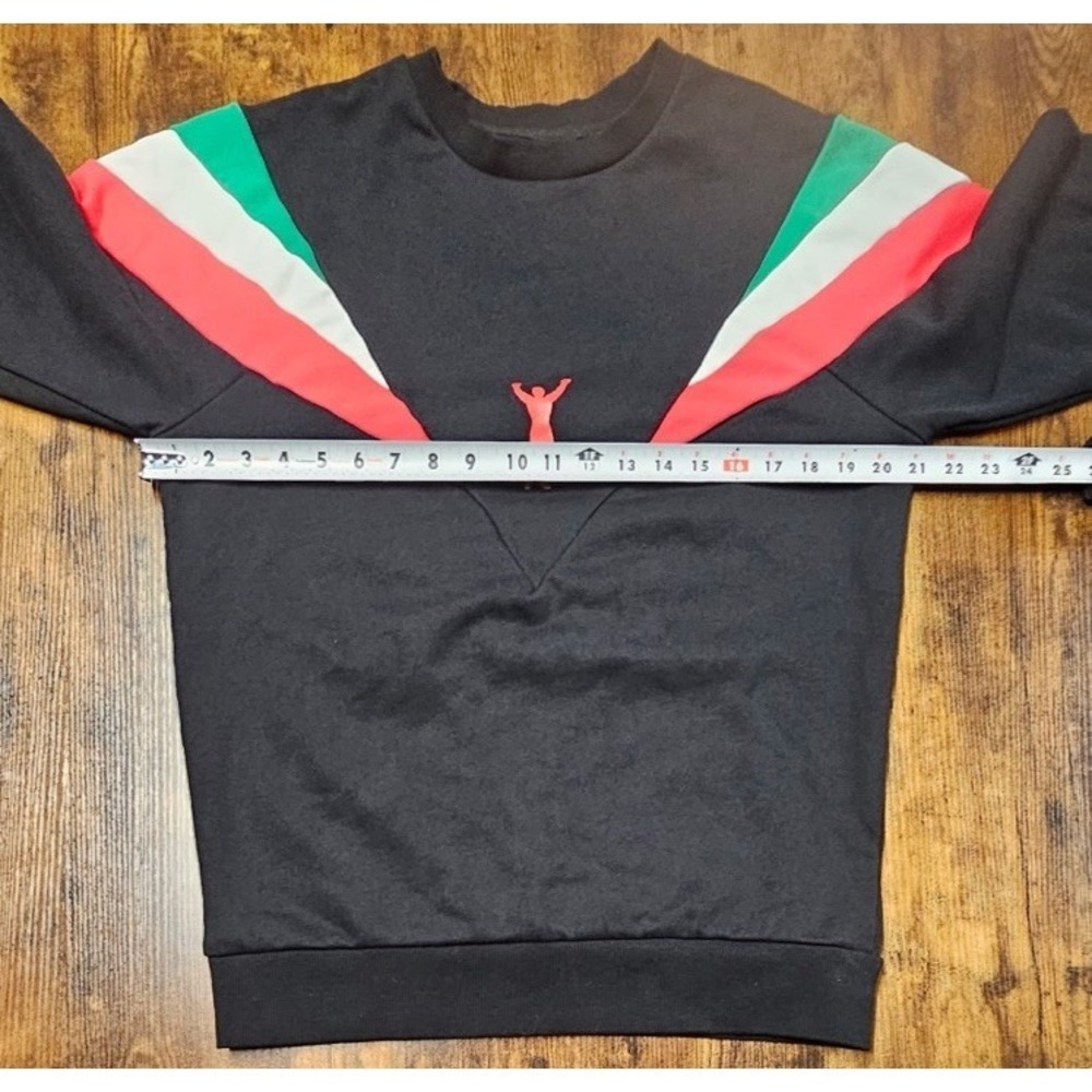The Official Clothing Brand of Silvester Stallone Rocky IV Sweatshirt Large - Picture 3 of 5